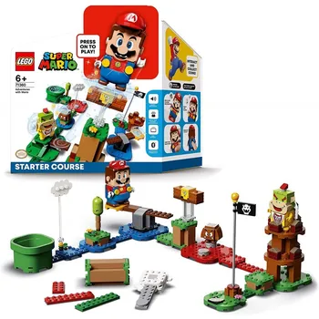 

LEGO Super Mario-initial Pack: Adventures with Mario, LEGO Interactive set with LEGO Mario figures, bowsy and a Goomba (71360)