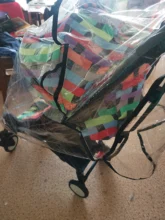 Cubierta impermeable Universal para cochecito de bebé, cubierta transparente para la lluvia, 2019