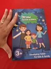 Tablero de dibujo luminoso educativo para niños, tableta de dibujo y grafiti de garabatos A4 A5 LED, dibujo mágico con bolígrafo fluorescente ligero, 1 unidad