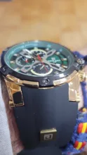 Reloj deportivo de lujo para hombres, cronógrafo de cuarzo, resistente al agua, color azul, nuevo, 2021