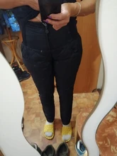 Women Winter Pant Ladies Formal Trousers High-Waist-Duck-Down Casual Warm Work Slim Long