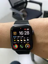 Banda de Apple Watch Serie 6/5/4/3/2/1 pulsera deporte 42 mm 38 mm 44mm correa para Apple iwatch reloj de la banda de metal lazo