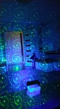 Light DJ Dj-Lamp Stage-Projector Led Laser Rgb Disco Wedding Birthday-Party Blue Rechargeable