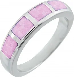 

Silverhouse ring with silver Opals