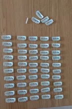 Clip para extensiones de cabello, 50 Uds., 3,2 cm, accesorios de salón profesionales, marrón, Rubio y negro