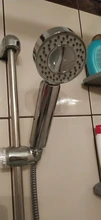 Shower-Head Chrome-Booster Water-Saving Handheld Double-Sided High-Pressure Dual-Function