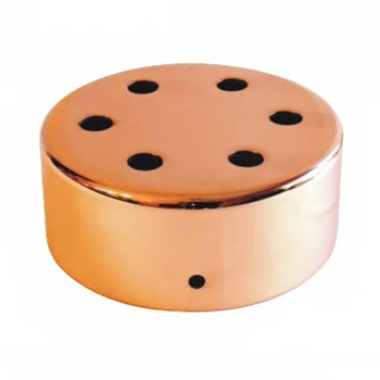 

Metal support copper shine 100mm diameter and six outputs