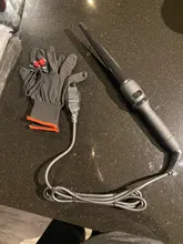 Curlers Flower-Cone Conical Electric-Hair Ceramic Single-Tube LCD Glaze-Pear