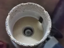 SHDIATOOL-broca de perforación de diamante de secado al vacío con soldadura, brocas de sierra, cortadora de orificios en baldosas de cerámica, mármol, porcelana, 1 ud.