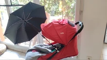 Parasol Universal para cochecito, sombrilla para el sol y la lluvia, UV 50 +