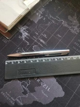 Mini Bolígrafo De Metal duradero, bolígrafo giratorio de bolsillo, portátil, pequeño, de aceite, herramienta de escritura exquisita, 1 Uds.