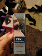 FEG-aceite para crecimiento de pestañas y cejas, suero Herbal Natural, 100%, suero Original para pestañas, arco ocular más largo y suave
