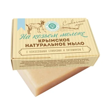 

House of nature soap "creamy mousse" on goat's milk