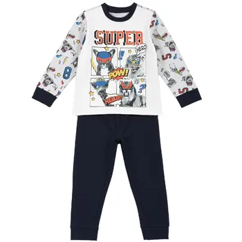 

Chicco pajamas, super print, long sleeves, for boys, dark blue