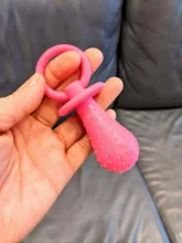 Pacifier Toy Puppy-Chew-Toys Molars Mini Cat Cute with Bell Sound Inside Tooth-Cleaning