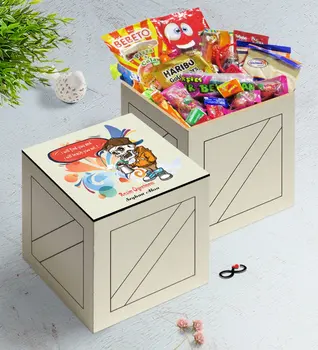 

Personalized Art Teacher In Wooden Box Nostalgic Lezzetler Gift Seti-1