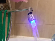 Diffuser Nozzle FILTER-ADAPTER Tap-Aerator Swivel-Faucet Kitchen-Accessories Led-Light