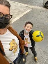 Camiseta con estampado de rey Simba el León para hombre y mujer, camiseta de manga corta, ropa informal de Hip-hop para niños, atuendo de aspecto familiar, envío directo, nueva