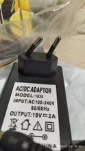 Adapter Power-Supply 2000ma Converter Eu-Plug 100V-240V 18v 2a Dc 18v AC 1PCS