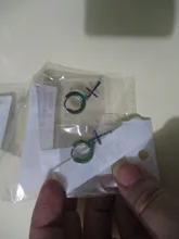 Pendientes de Clip de acero inoxidable hipoalergénicos con forma de cruz para hombre y mujer, aretes de estilo Hiphop Rock, 1 Uds.