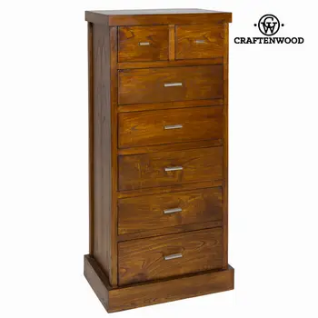 

Chest of Drawers with 7 Drawers Craftenwood (60 x 40 x 130 cm) - Chocolate Collection