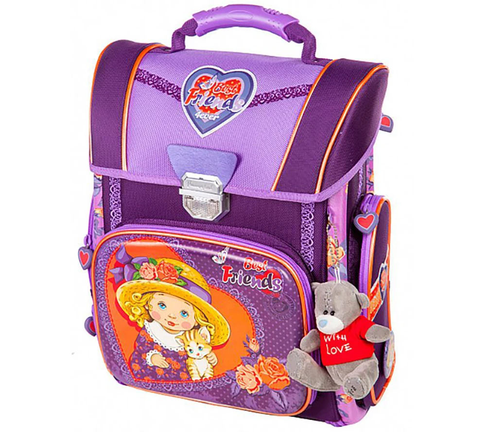 School backpack hummingbird S1, school backpack, orthopedic backpack