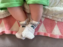 YWHUANSEN-Calcetines de malla de verano para recién nacidos, bonitos calcetines de dibujos animados para niñas, calcetines finos de algodón suave para niños, 5 par/lote