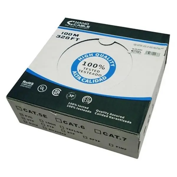 Категория 6 Жесткий FTP RJ45 кабель NANOCABLE 10.20.0902 100 м |