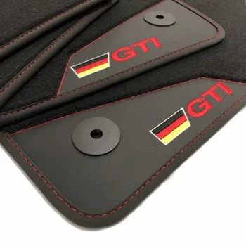 

Volkswagen Golf 6 family car mats (2008 - 2012) GTI finish