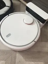 ($18CODE: FASTAPR18)XIAOMI MIJIA-Robot aspirador 1 para el hogar, limpiador automático de polvo, esterilizador, Planificación inteligente, aplicación WIFI, $18 Código: FASTAPR18, Original