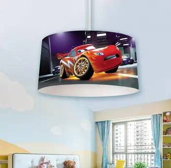 

Chandelier, Lightning Mcqueen Patterned Kids Room Chandelier, Pendant Lamp Shade, Baby Chandelier