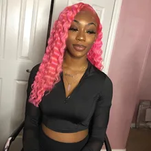 QUEEN BEAUTY-mechones de pelo rubio rizado brasileño, pelo humano Rubio de ondas profundas, trama de pelo de 8 - 30 pulgadas, 1, 3, 4 Uds., envío gratis