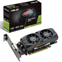 Видеокарта ASUS nVidia GeForce GTX 1650 1740MHz 4096MB 8002MHz 128 bit RTL [GTX1650-O4G-LP-BRK]
