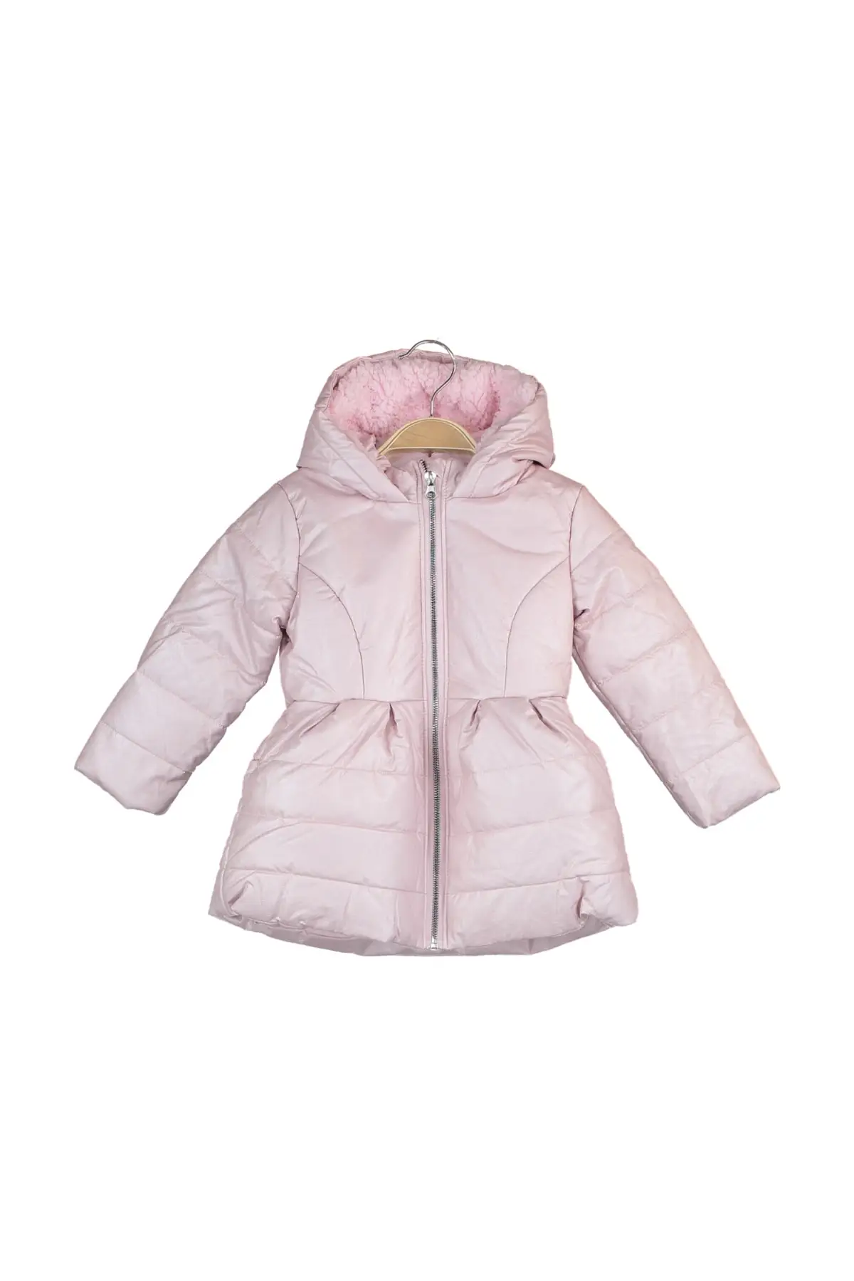 Coton Kids/розовое пальто для девочек