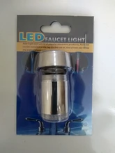 Zhangji Baño Led grifo aireador movido por agua ducha LED grifo Luz de ahorro de agua de la cocina de aireador 1/3/7 5 color elección