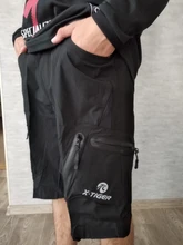 X-tiger-pantalones cortos de ciclismo para hombre, para deportes al aire libre, para bicicleta de carreras, con múltiples bolsillos, ropa interior de ciclismo transpirable