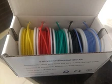 1/Box 2 Wiring-Cable Silicone-Wire Electronic-Stranded-Wire-Conductor AWG 24-26 28-30