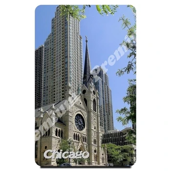 

Chicago USA souvenir gift magnet for collection