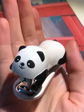 Mini grapadora de dibujos animados DELI, máquina grapadora con 1000 Uds. N. ° 10 grapas para oficina, suministros de encuadernación escolar, lindas grapadoras manuales