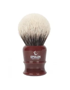 

Epsilon Two Band Badger Burgundy Shaving Brush 50/26mm Knot