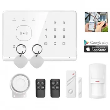 

Alarm Kit M2G, GSM/SMS/RFID Without Fees