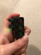 Miniseñal de tráfico con sonido LED para niños y niñas, bloques de luz de carretera con sonido LED, rompecabezas educativo de seguridad para niños, juguetes de tráfico, regalos