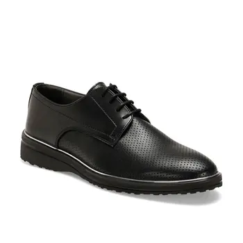 

FLO 313-1 Black Men Dress Shoes-Styles