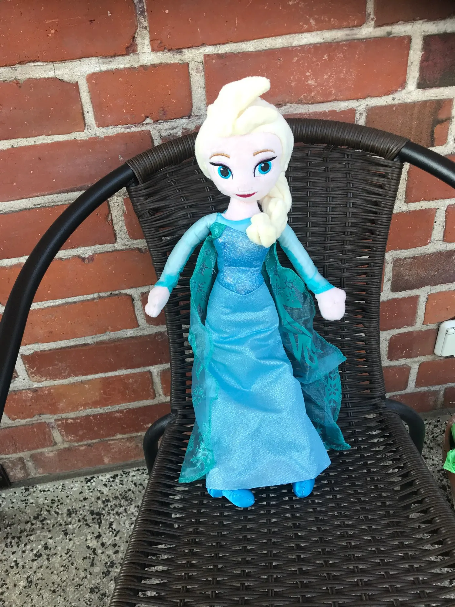 50 CM Frozen Snow Queen Elsa Stuffed Doll Princess Anna Elsa Doll Toys Elza  Stuffed Plush Kids Toys Halloween Birthday Gift - AliExpress