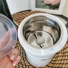 DEVISIB-Molinillo Eléctrico de café, 50g, con cuchilla de acero inoxidable y cepillo de tazón, incluyendo para hacer granos, nueces, especias, granos de azúcar