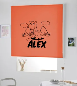 

Blind Iroa customizable Child/Dinosaur Alex! ROLLER BLINDS TRANSLUCENT! (ORANGE 100X175)
