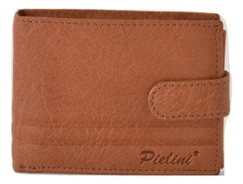 

Pielini leather gentleman wallet mod1002 (TAN)