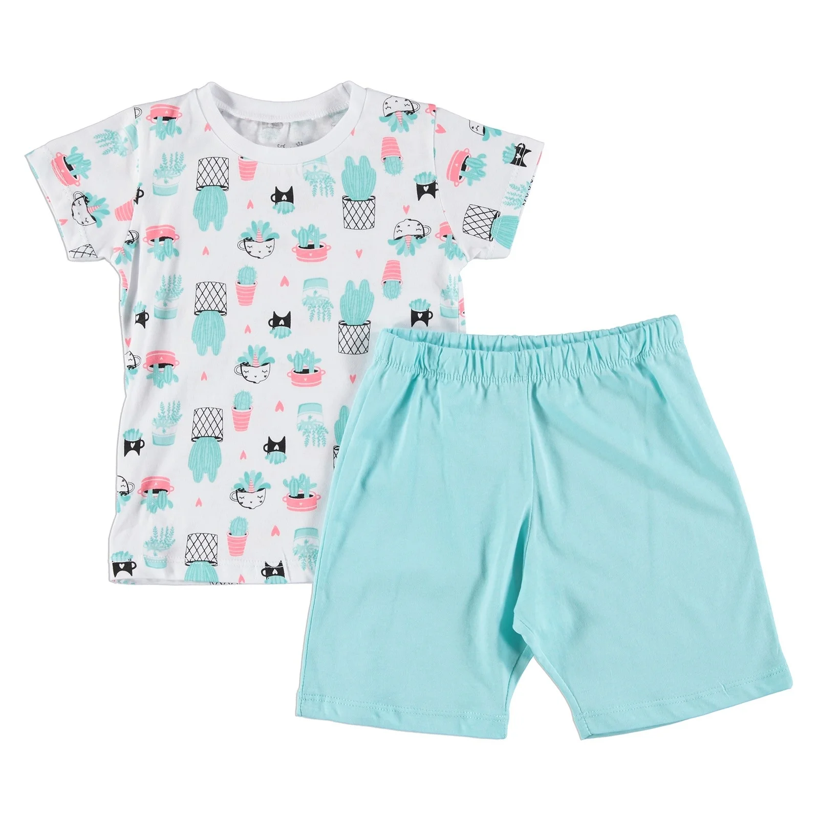 

ebebek For My Baby Cactus Feature Printed Short Sleeve Pyjamas