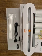 Máquina automática de envasado al vacío para el hogar, sellador eléctrico de alimentos al vacío con 10 Uds.