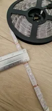 Tira de luces LED de 5V, 12V, 24 V, para retroiluminación de TV, resistente al agua, SMD 5050, 5M, blanco cálido, 5, 12, 24 V, RGB, para habitación y dormitorio